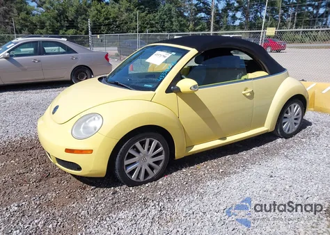 2008 Volkswagen New Beetle Se из США, поврежденный, VIN 3VWRF31Y88M402706